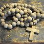 Decorative objects - Prayer Beads with Cross - SUGARBOO DESIGNS
