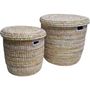 Decorative objects - “Afripe” Laundry Basket - EA DÉCO NATUREL & DESIGN