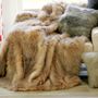Throw blankets - Mongoose plaid - JASON FUR COLLECTION