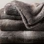 Throw blankets - Small Zebra Pattern - JASON FUR COLLECTION