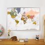 Other wall decoration - World map  - SANTOKKI