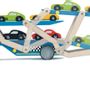 Jouets enfants - Transporteur de voiture de course - LE TOY VAN