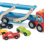 Jouets enfants - Transporteur de voiture de course - LE TOY VAN