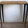 Console table - CONSOLE SIMPLE GAZELLE 80CM - QUATR' A