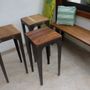 Tabourets - TABOURET / SELLETTE GAZELLE  - QUATR' A