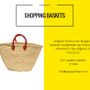 Shopping baskets - Palm shopping basket  - EXPO PANIER