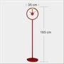Clocks - floor lamp φ35x165 - LIQMENG INNOVATIONS