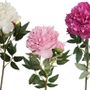 Décorations florales - fleurs artificielles camaïeu RUBIS - MAXITA