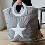 Toys - Laundry Bag with stitched star  - STORE IT  GMBH