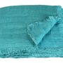 Throw blankets - DOUBLE - Plaid 100% linen fabric dual - EN FIL D'INDIENNE...
