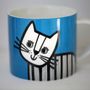 Tea and coffee accessories - New Jane Foster Mugs, placemats and coasters  - MAKE INTERNATIONAL