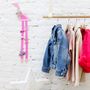 Bath accessories for children - Pink flamingo hair accessories holder - TRESXICS