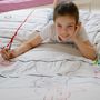 Bed linens - doodle duvet cover - single - EATSLEEPDOODLE