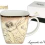 Poterie - LEONARDO da VINCI Grande tasse 500ml - CARMANI - HANIPOL