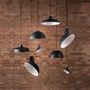 Hanging lights - NL RESERVE CLASSIC LAMP SHADE. MATTE BLACK - NOOK LONDON