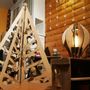 Objets design - Sapin de Noël - CREATIV' FAB MOBILIER DESIGN EN CARTON