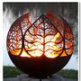 Sculptures, statuettes and miniatures - Autumn Sunset - BRASEROS DESIGN