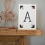 Stationery - Letter card - VINTAGE PLAYING CARDS