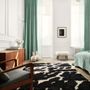 Curtains and window coverings - Citizen rug, Paolo bedspread, Paolo curtains, Intermezzo curtains. - LINUM AB