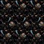 Papiers peints - Jellyfish Wallpaper Black by 17 Patterns - 17 PATTERNS