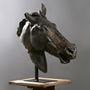 Sculptures, statuettes et miniatures - Tête de Cheval de Sélène - ATELIERS C&S DAVOY