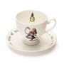 Assiettes de réception  - Alice in Wonderland - Alice Teacup & Saucer - MRS MOORE'S VINTAGE STORE