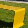 Lawn chairs - HAPPINESS Bench - ID-FER MEUBLES EN METAL PLIE