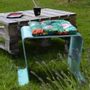 Lawn chairs - HAPPINESS STOOL - ID-FER MEUBLES EN METAL PLIE