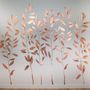 Decorative wall frescoes - PM 148 JARDIN DE CUIVRE - SOPHIE THEODOSE ENLUMINURES CONTEMPORAINES