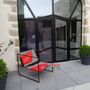 Lawn chairs - outdoor chair "XXL" - HATYPIC CONTEMPORARY STONE