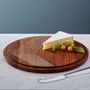 Platter and bowls - silver inlaid cheeseboard - SHONA MARSH LTD