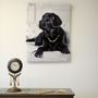 Design objects - Tapestry Black Labrador Retriever - NEO TAPIS
