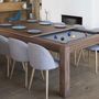 Dining Tables - Fusiontables - Wood-Line collection convertible dining pool table - FUSIONTABLES