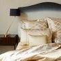 Bed linens - Rubans Gold silk cotton bed linen - GINGERLILY LTD