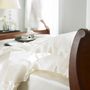 Bed linens - Ivory silk bed linen - GINGERLILY LTD