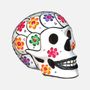 Ceramic - Mexican skull with flowers - TIENDA ESQUIPULAS