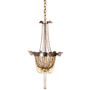 Unique pieces - Bird of Paradise chandelier - EMERALD FAERIE