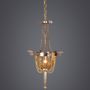 Unique pieces - Bird of Paradise chandelier - EMERALD FAERIE