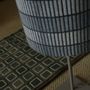 Design objects - Groove Grey Lampshade - CHALK WOVENS (UK) LTD