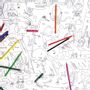 Children's arts and crafts - Giant colouring pictures - MAKII