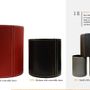 Leather goods - Leather Waste Bin & Trays - FRANCESCO LIONETTI - ITALY