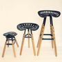 Stools - C_HDS - CREPUSCULE - STEELWOODANDGLASS