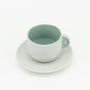 Tasses et mugs - BUTTON Small Cup with Saucer - SUOMU DESIGN