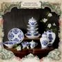 Decorative objects - decorative object Babele collection, Blue - RICHARD GINORI 1735