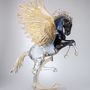Art glass - northern light pegasus - ZANETTI MURANO