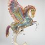 Art glass - northern light pegasus - ZANETTI MURANO