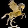 Art glass - northern light pegasus - ZANETTI MURANO