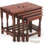 Coffee tables - WOODEN NESTABLE - HELENA WOOD ART