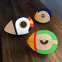 Decorative objects - Wall hook - Birds - MIWITIPEE