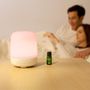 Scent diffusers - Smart Aroma Diffuser Lamp Speaker - EMOI